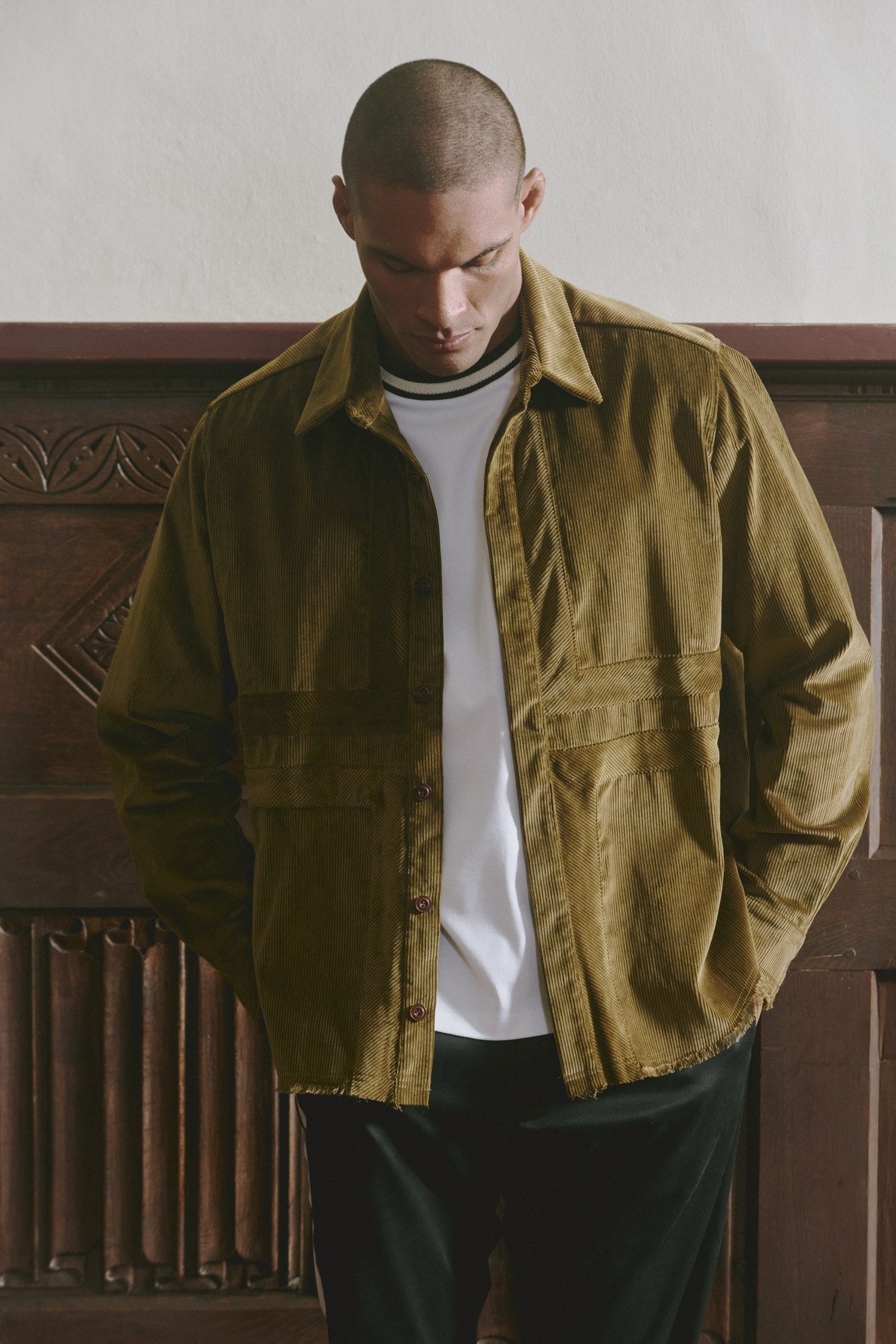 Stour Logo Shirt Drab